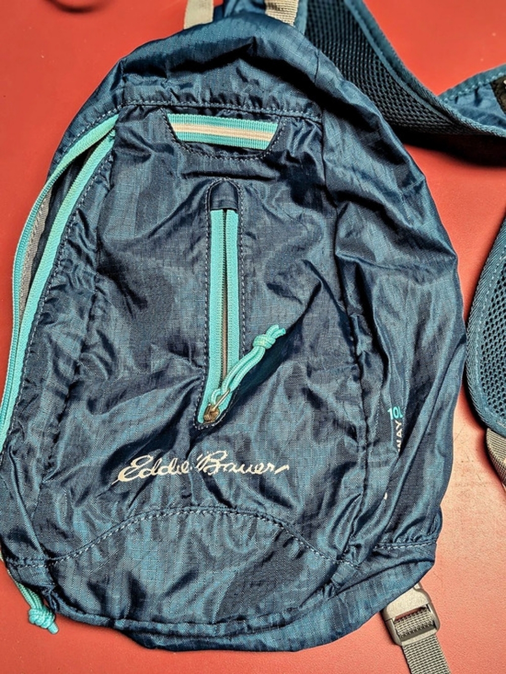 Eddie Bauer Stowaway Packable Sling 3.0 Backpack in Blue